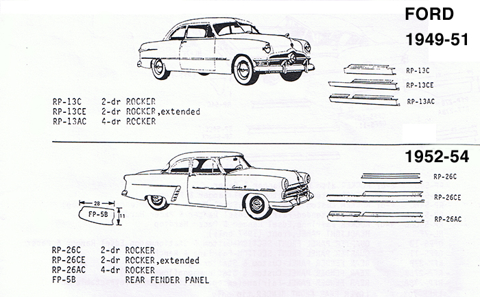 Classic Sheet Metal, Inc. - Ford 1949-52