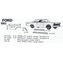 65 Ford Exploded View