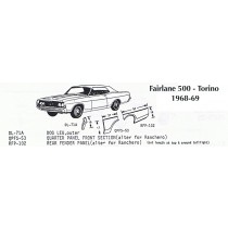 68-69 Ford Torino exp. view
